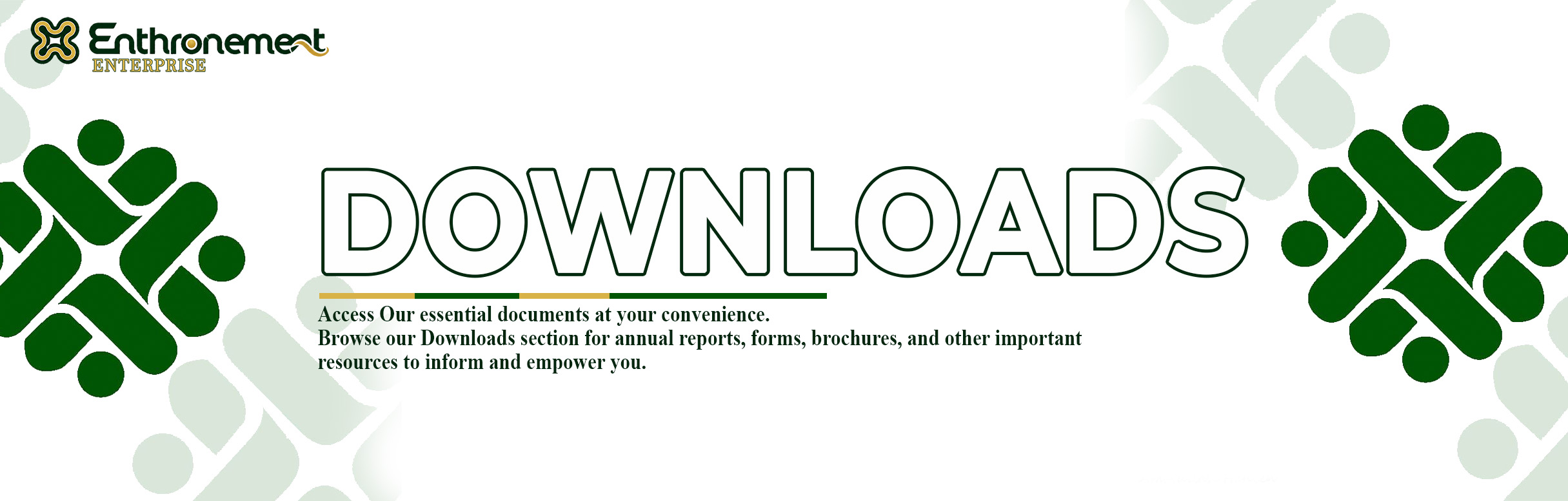 Enthronement Finance Downloads